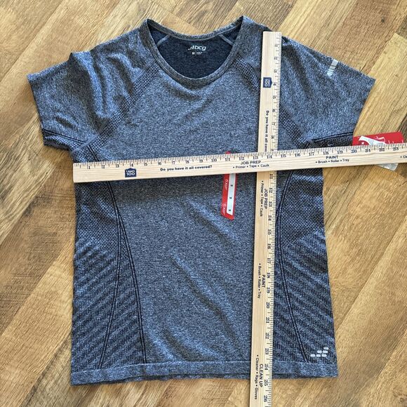 BCG Women’s Training Seamless SS Tee Caviar Moisture Wicking Fitness Gym Size M‎ - Picture 3 of 7